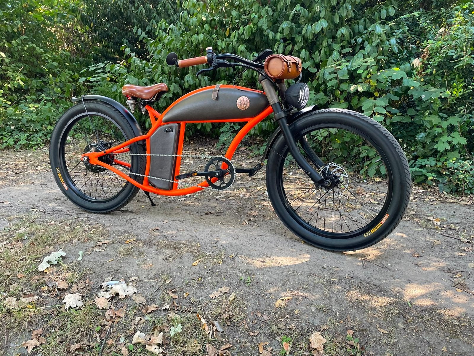 Rayvolt Cruzer – unieke elektrische cruiser met grote accu, Zo goed als nieuw, 51 tot 55 cm, 50 km per accu of meer, Ophalen