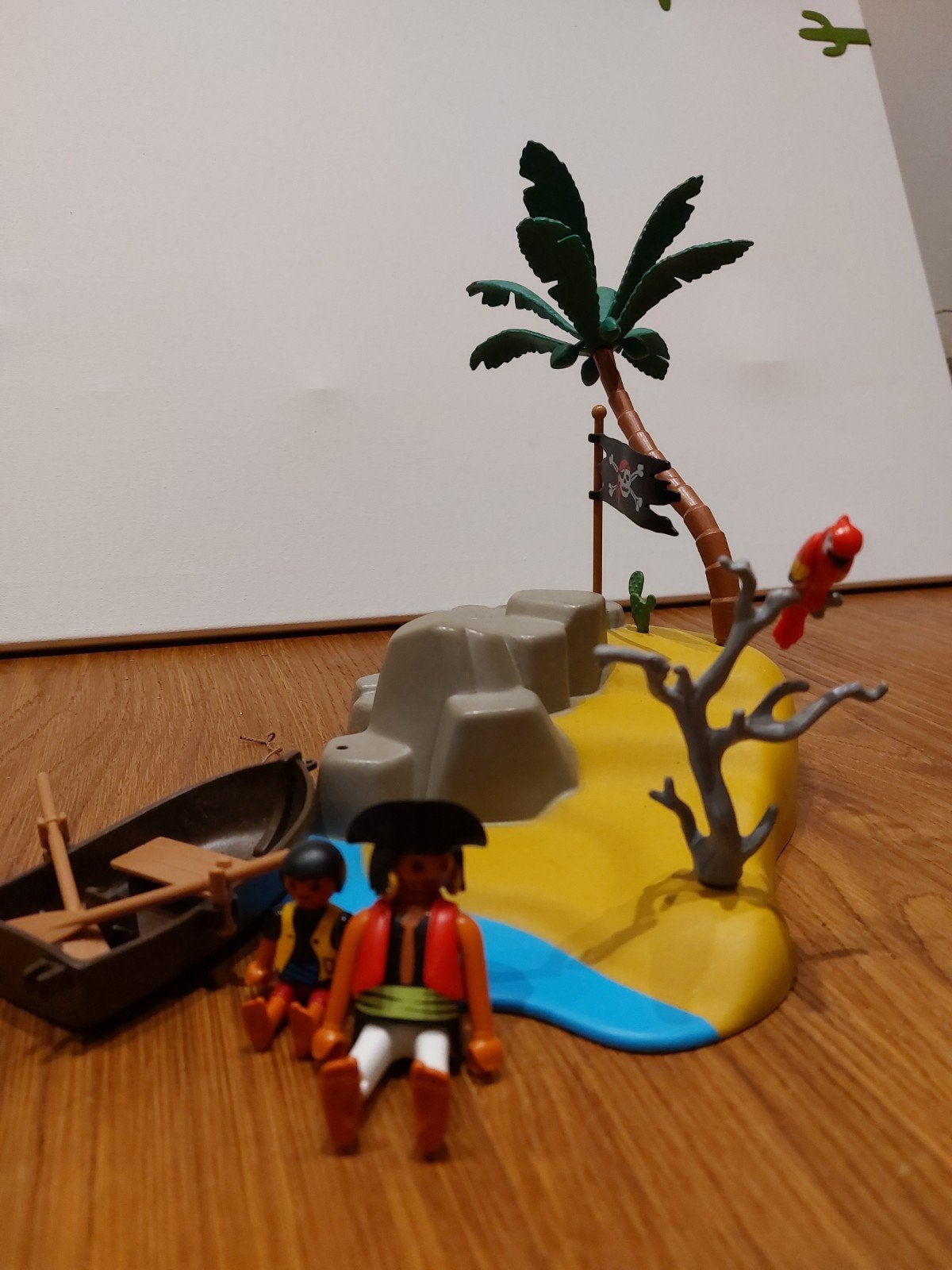 Playmobil Pirateneiland met Figuren en Boot, Ophalen of Verzenden, Gebruikt, Jongen of Meisje