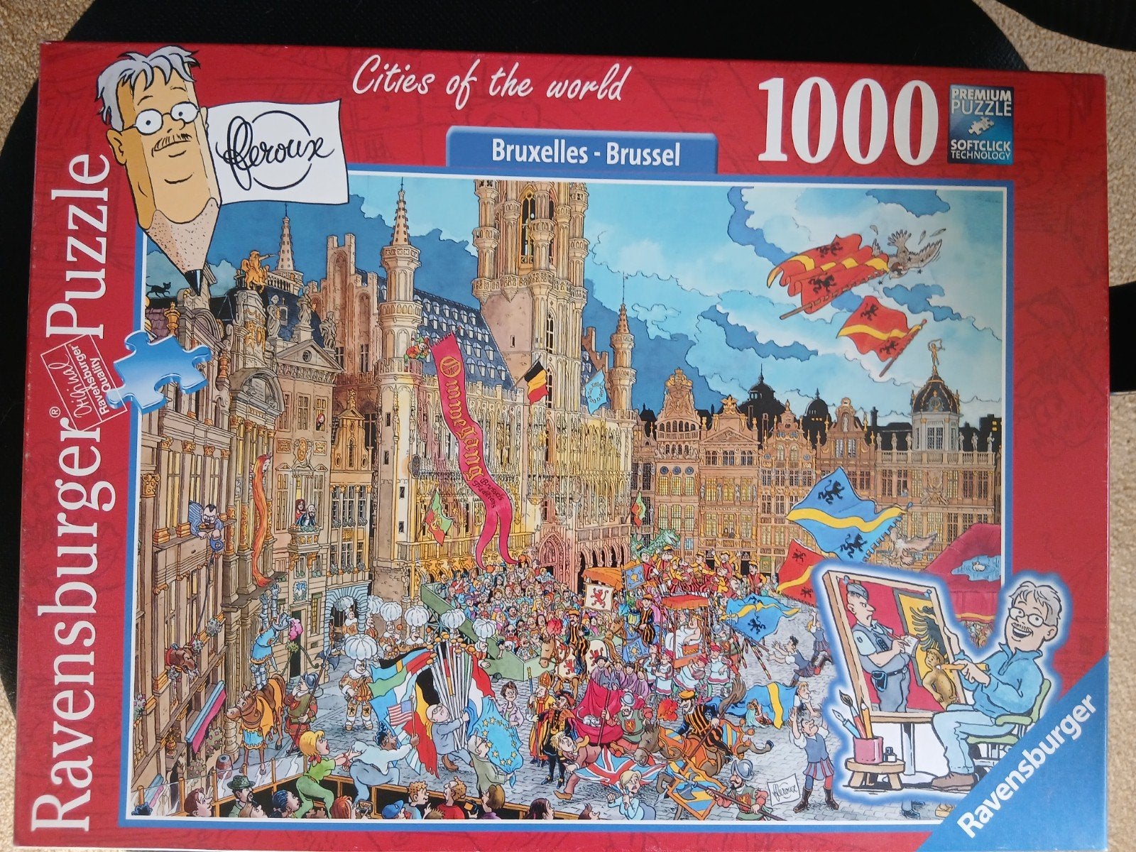 Ravensburger Legpuzzels 1000 stukjes, Hobby en Vrije tijd, Ophalen, 500 t/m 1500 stukjes, Gebruikt, Legpuzzel