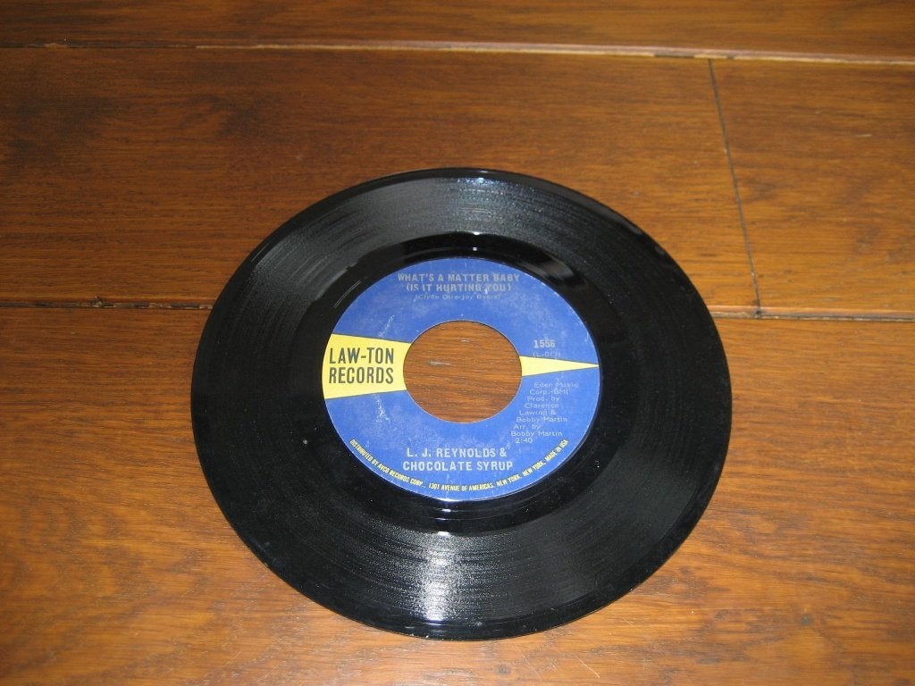 60s soul lj reynolds & chocolade syrup, Ophalen of Verzenden, Gebruikt, 7 inch, R&B en Soul