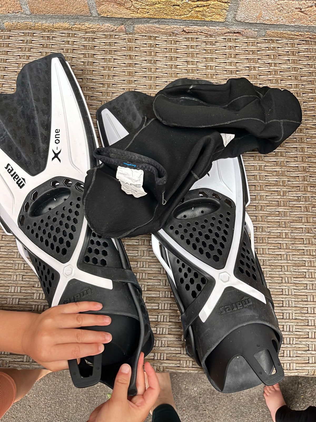 Mares X-One Flippers - Zo goed als nieuw (mt 39/40), Ophalen of Verzenden, Zo goed als nieuw, Zwem- of Duikvliezen