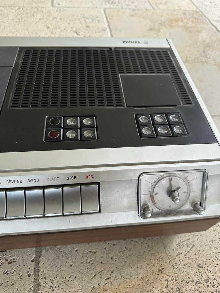 Philips N1500/00 Video 2000-speler/recorder, Audio, Tv en Foto, Videospelers, Ophalen of Verzenden, Gebruikt, Video 2000-speler of -recorder