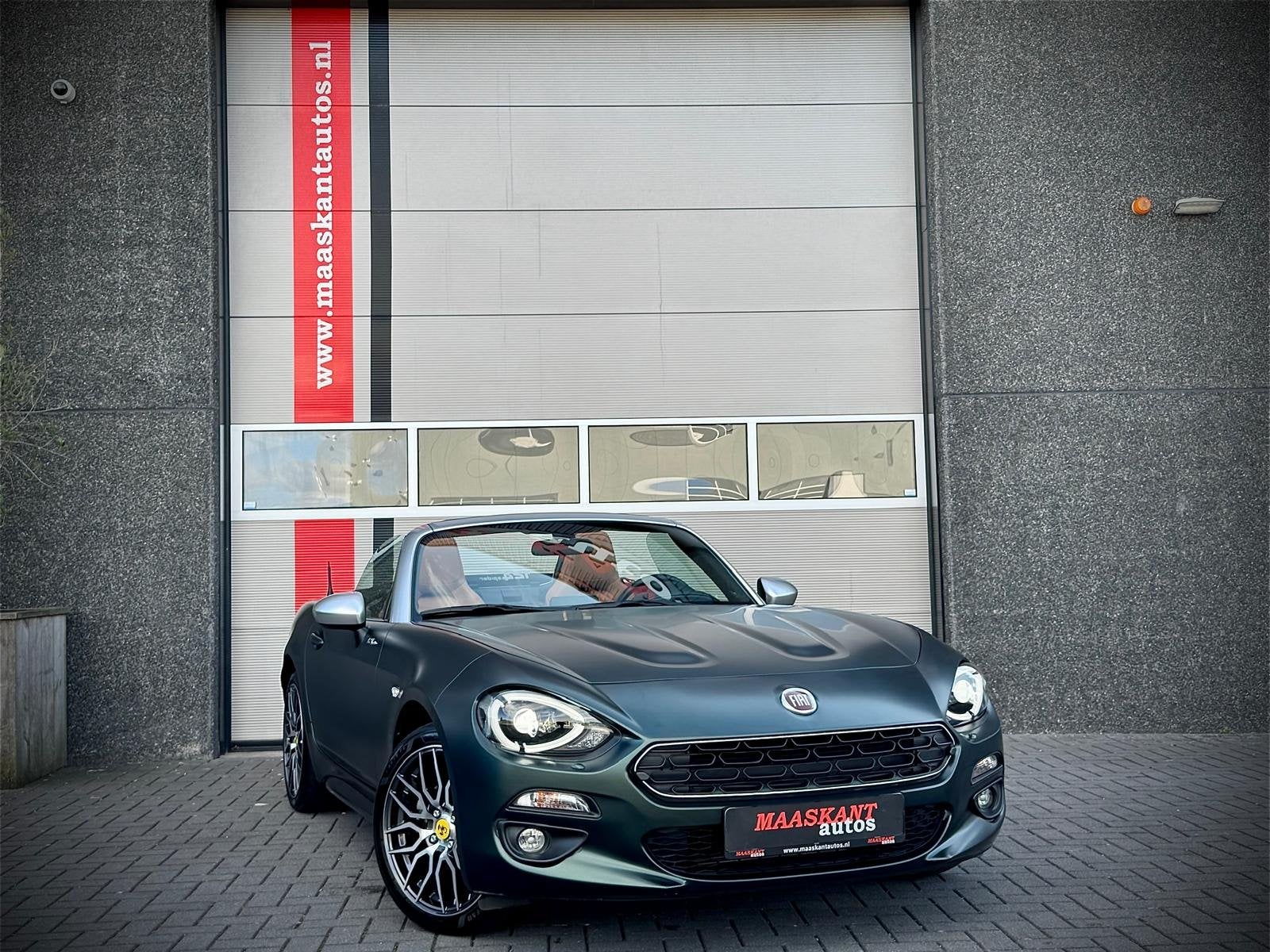 Fiat 124 1.4 MultiAir Turbo / Lusso / Matt pine green / Raga, Auto's, Fiat, 1025 kg, Gebruikt, Overige modellen, 4 cilinders