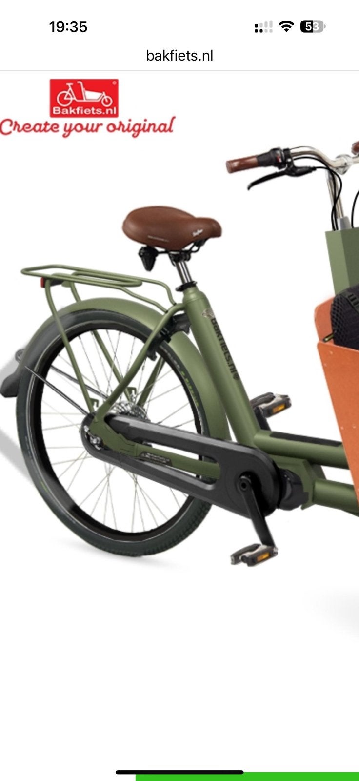 Bakfiets cargobike classic long elektrisch, Fietsen en Brommers, Fietsen | Bakfietsen, 3 kinderen, Elektrisch, Zo goed als nieuw