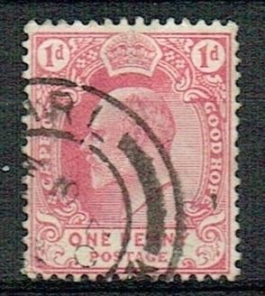 Cape Of Good Hope 1902 Koning Edward VII, Verzenden, Gestempeld, Koningshuis