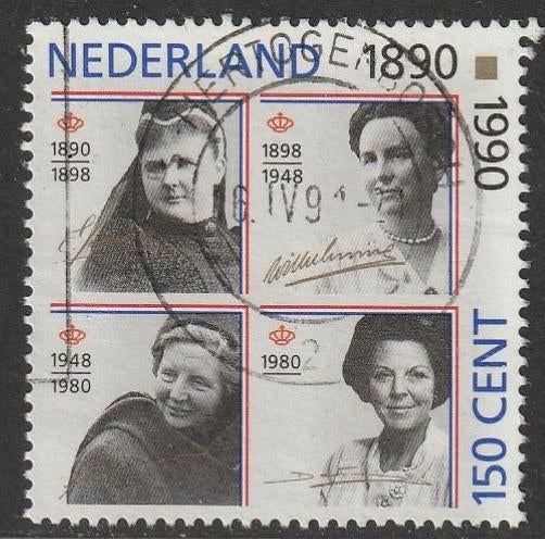 Nederland 1990 1455 Oranjevrouwen, Gest Den Bosch, Postzegels en Munten, Postzegels | Nederland, Verzenden, Na 1940, Gestempeld
