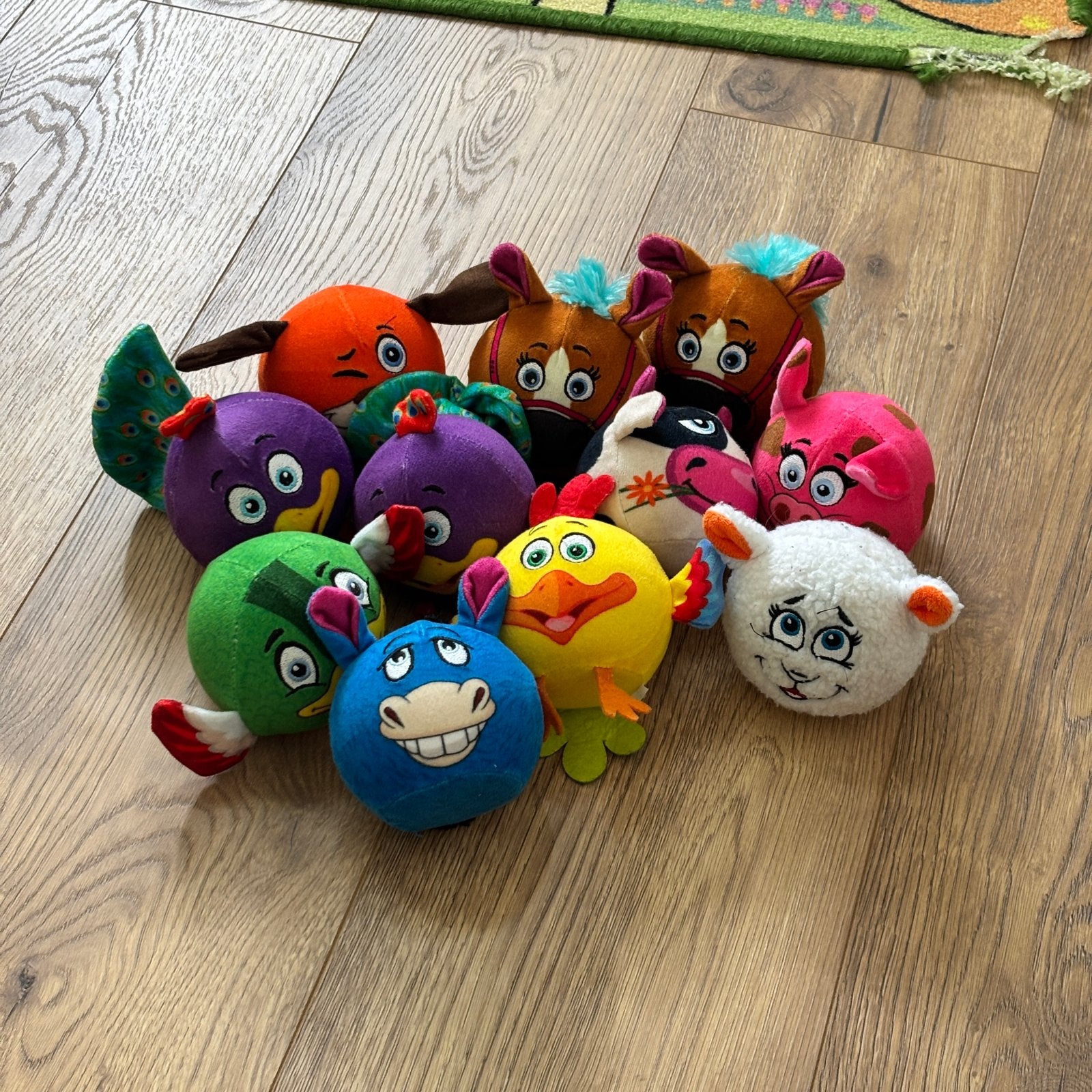 11 Lidl knuffeldiertjes, Overige merken, Overige karakters, Overige typen, Ophalen of Verzenden