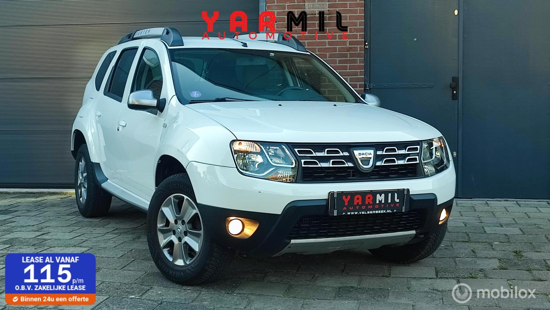 Dacia Duster 1.2 TCe 4x2 Prestige TREKHAAK AIRCO LEDEREN BEK, Voorwielaandrijving, 125 pk, Gebruikt, Euro 6