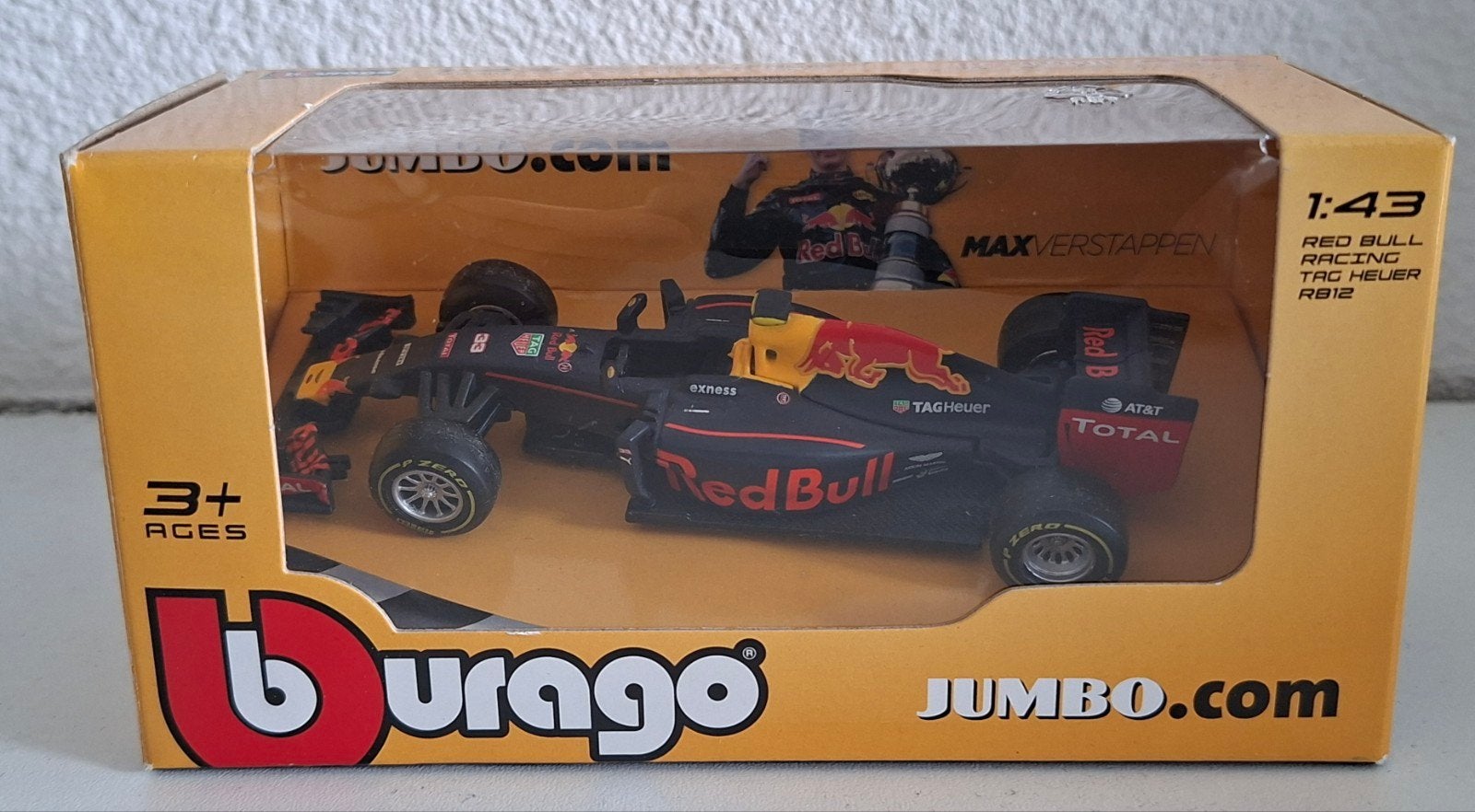 Red Bull Racing RB12 Max Verstappen 1:43, Ophalen of Verzenden