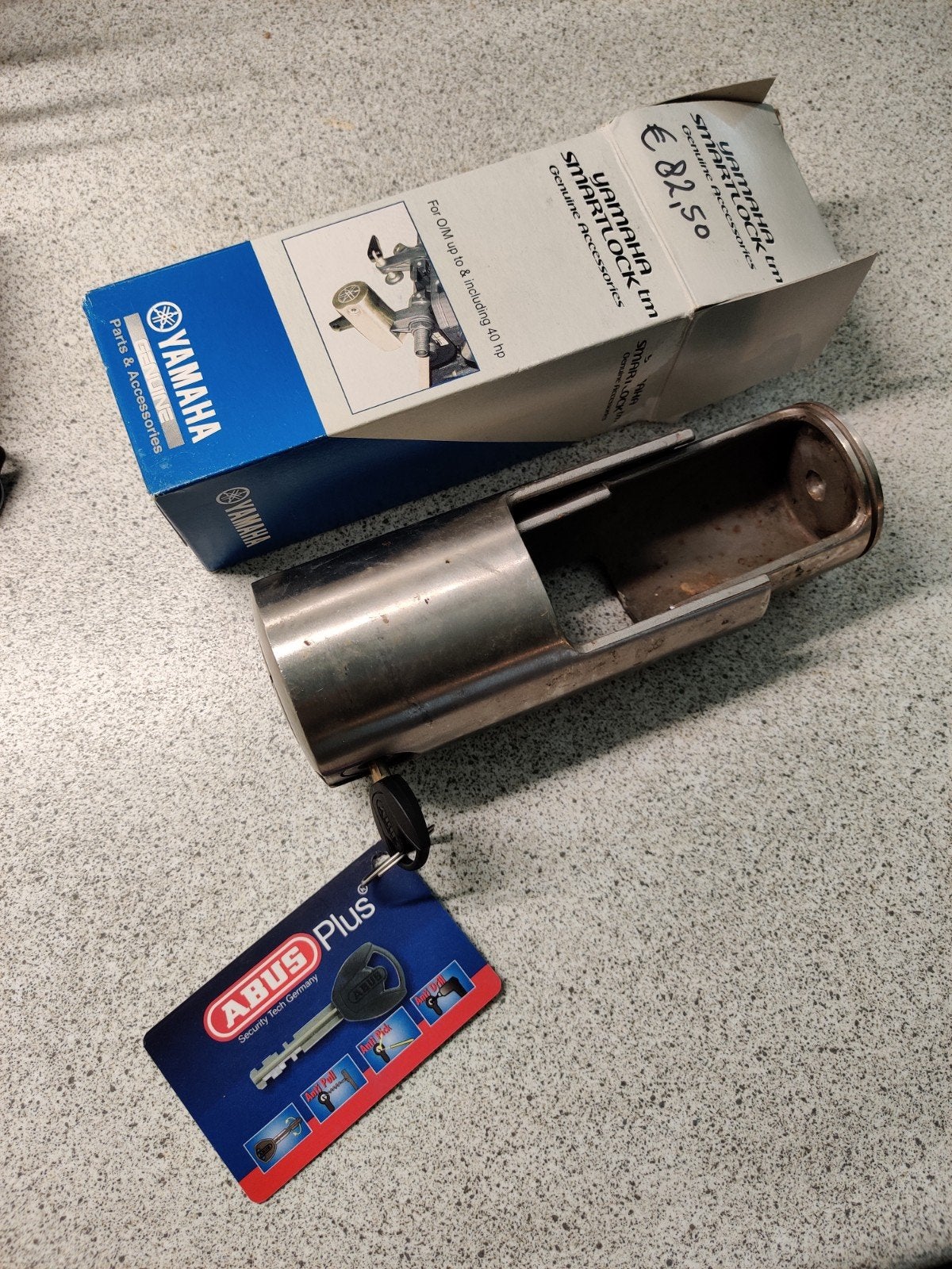 Yamaha Smartlock buitenboordmotorslot (tot 40 pk), Watersport en Boten, Ophalen of Verzenden, Gebruikt, Motor en Techniek