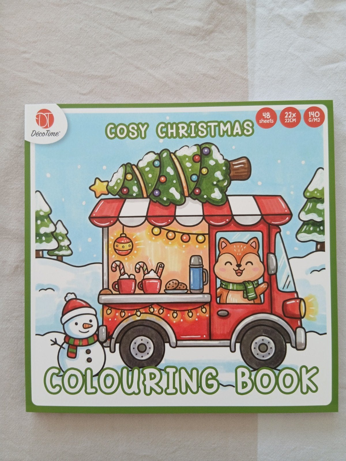 Cosy christmas colouring book, Ophalen of Verzenden, Nieuw