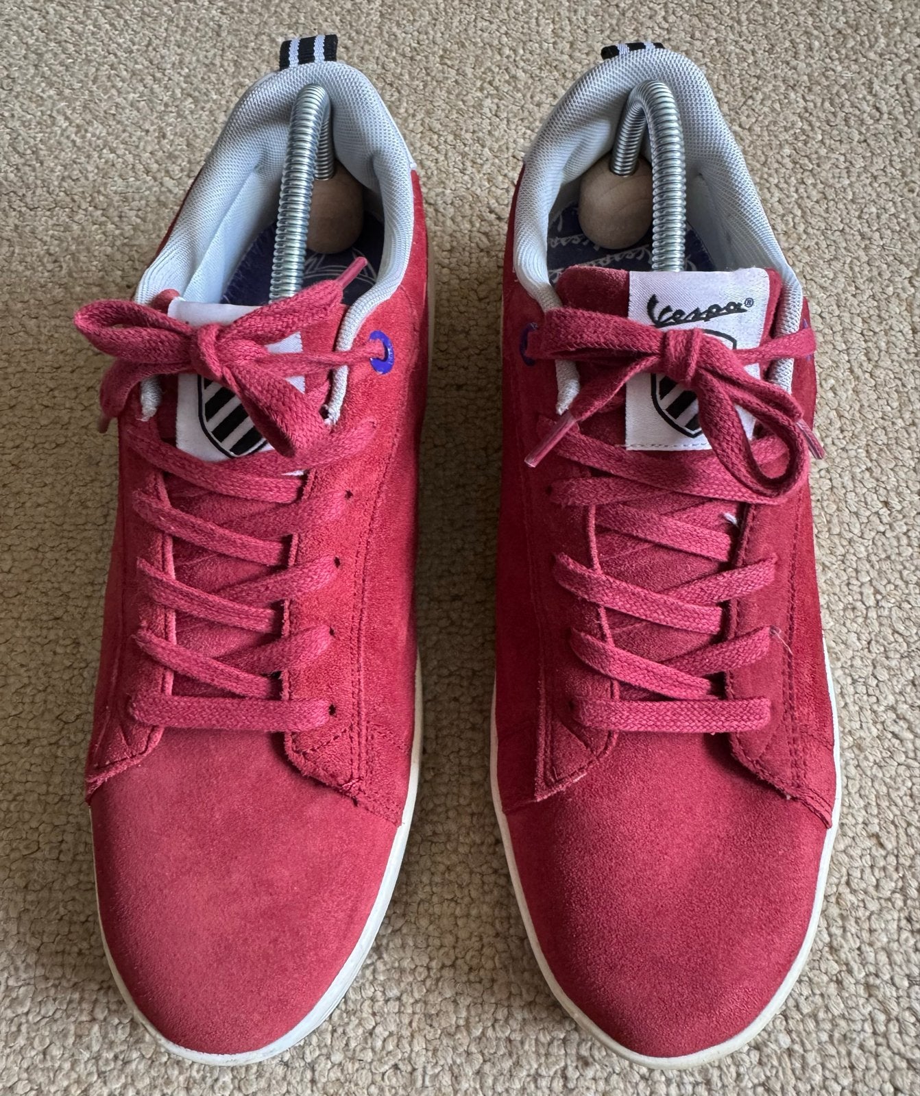 Vespa sneakers rood - Maat 42, Overige kleuren, Ophalen of Verzenden, Sneakers of Gympen, Gedragen