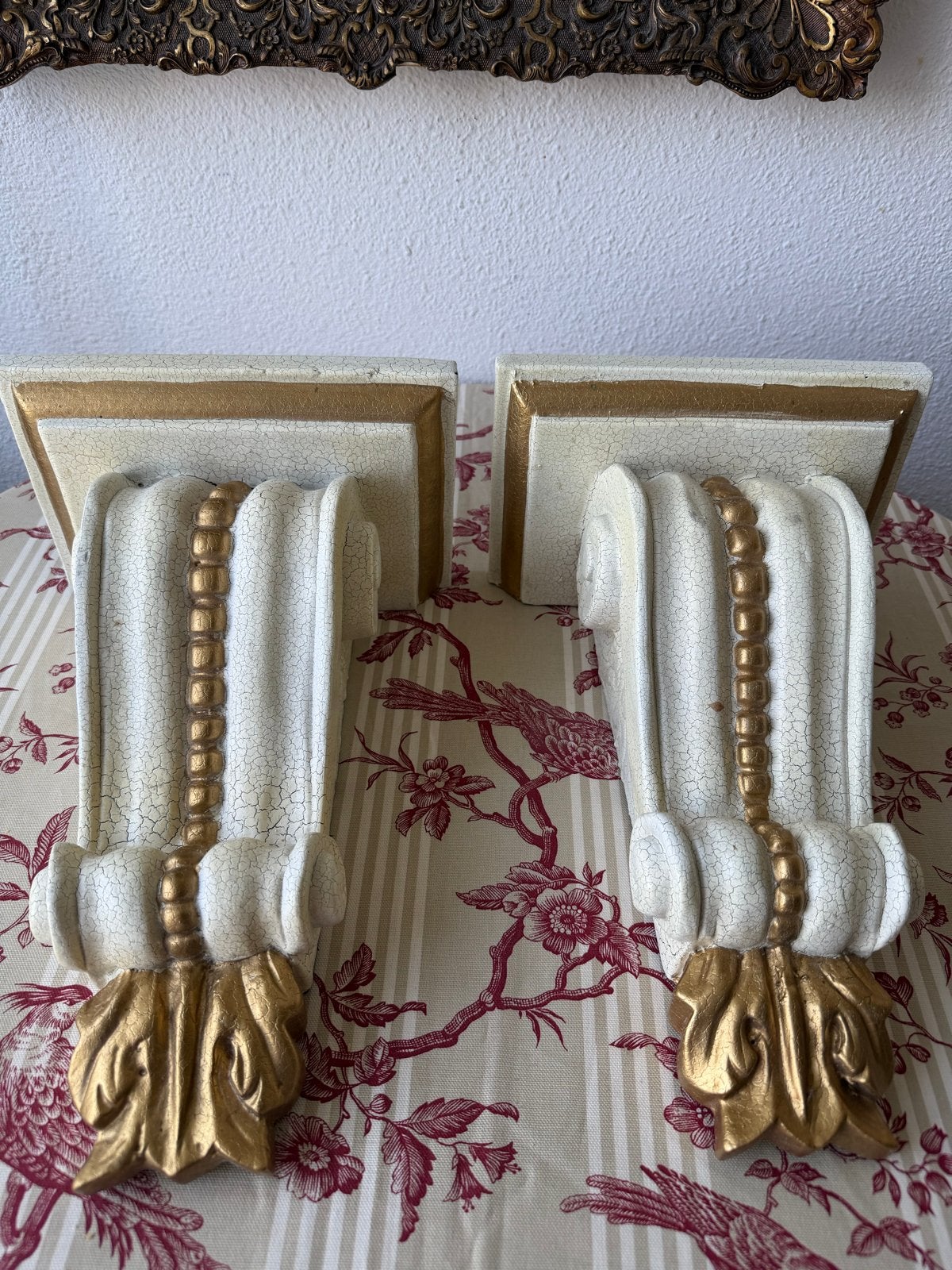 Decoratieve wandconsoles - Set van 2, Antiek en Kunst, Ophalen of Verzenden