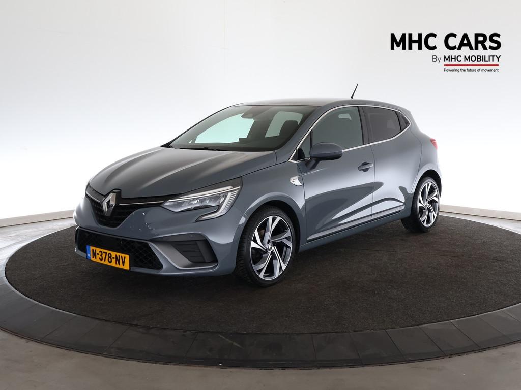 Renault Clio 1.0 TCe R.S. Line | Camera | Navi | (bj 2021), Voorwielaandrijving, Gebruikt, Leder en Stof, 49 €/maand