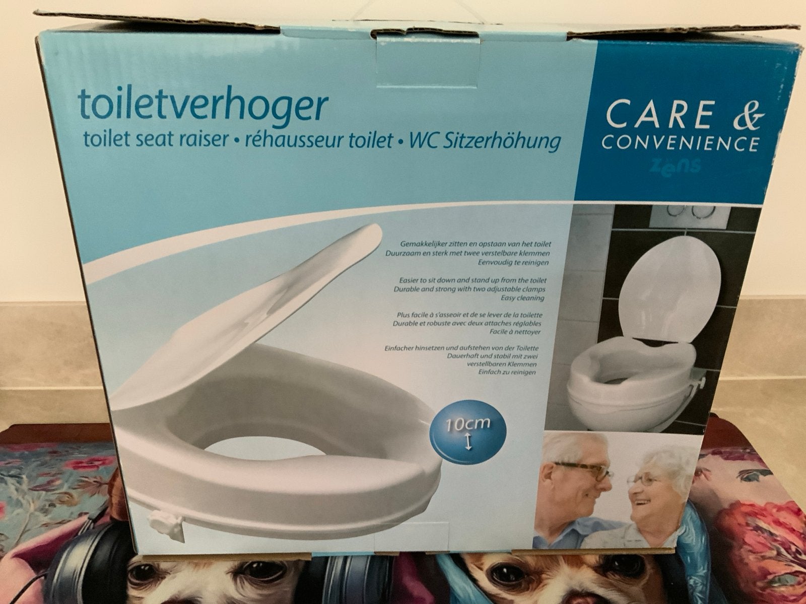 Toiletverhoger, Ophalen, Nieuw