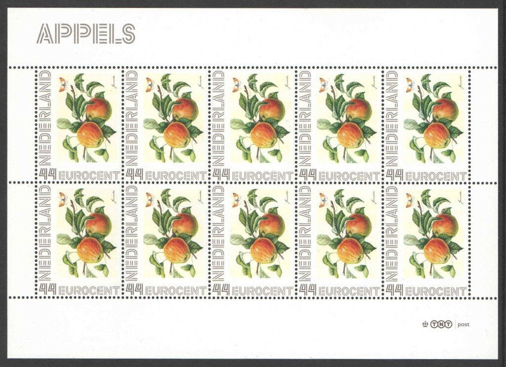 Bloemenpracht op postzegels: Appels, Ophalen of Verzenden, Na 1940, Postfris