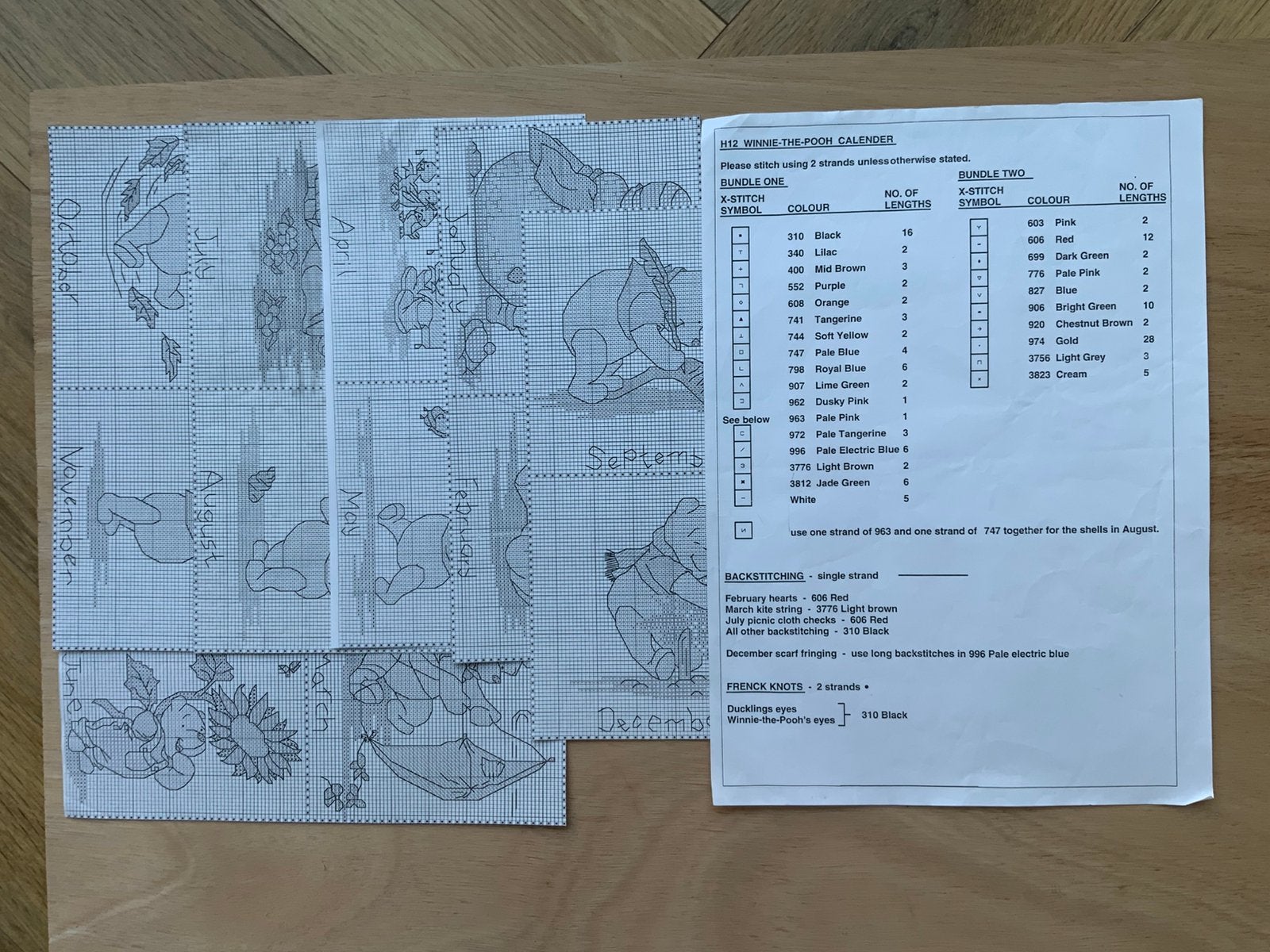 Borduurpatronen Winnie-the-Pooh, Ophalen of Verzenden, Nieuw