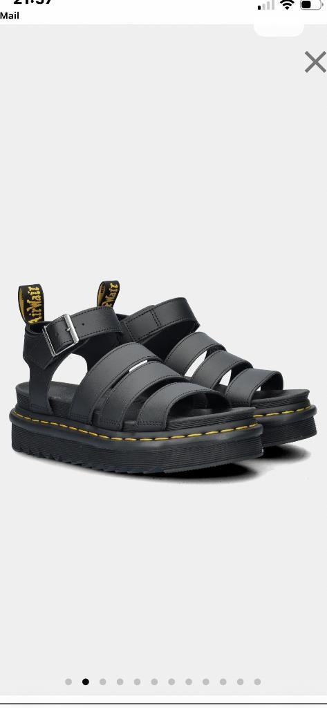 Dr Martens nieuw maat 41, Zwart, Nieuw, Dr. Martens, Sandalen of Muiltjes
