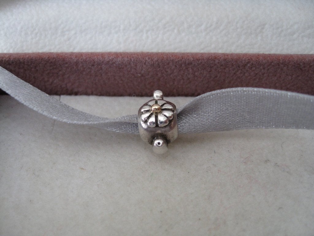 Pandora `Bedel Theepot met Goud, Verzenden, Zo goed als nieuw, Zilver, Pandora