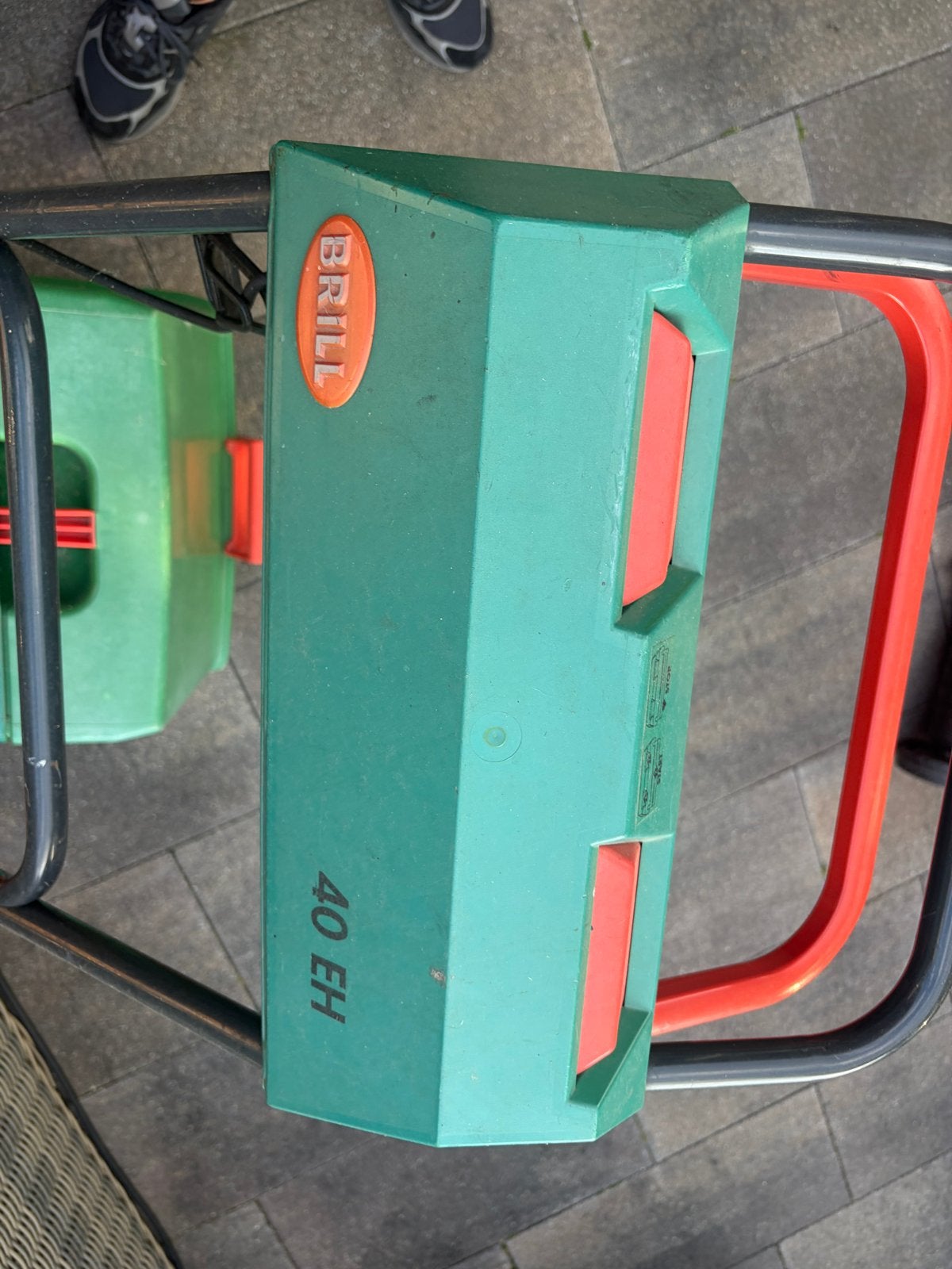 Brill 40 EH elektrische grasmaaier - goed werkend, Tuin en Terras, Cirkelmaaier, Gebruikt, Elektrische grasmaaier, Ophalen of Verzenden