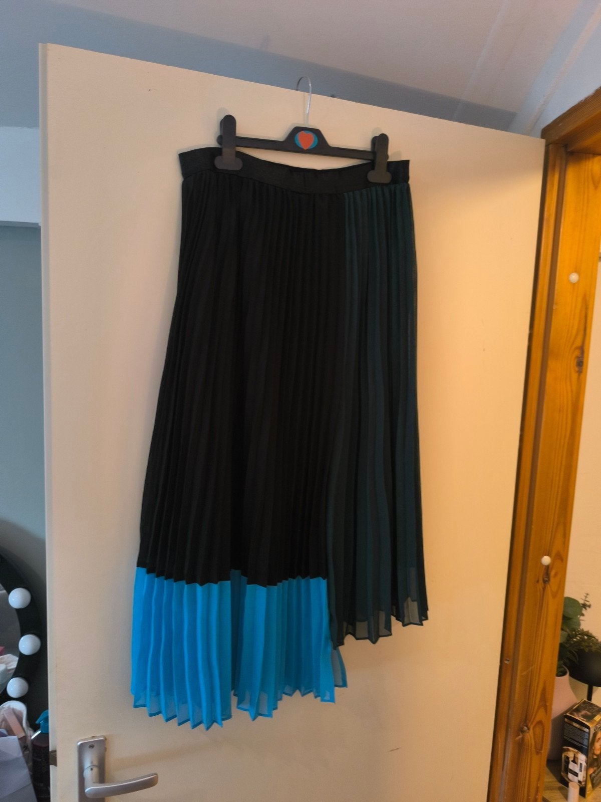 Plissé rok dames, Kleding | Dames, Rokken, Maat 38/40 (M), Blauw, Ophalen of Verzenden, Zo goed als nieuw