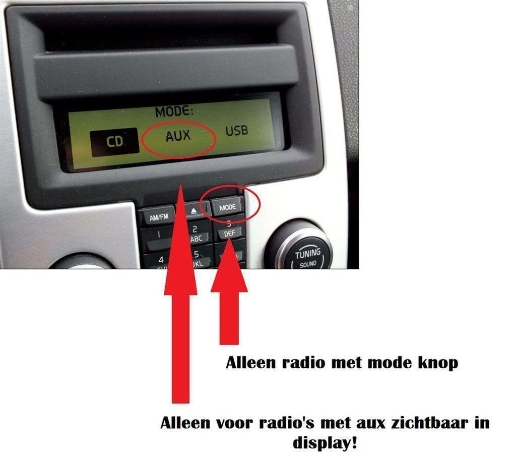 Bluetooth Adapter Voor Volvo S60 Carkit Streaming Muziek Aux, A.parts@hotmail.nl, Trasmolenlaan 12 3447 GZ Woerden, Verzenden