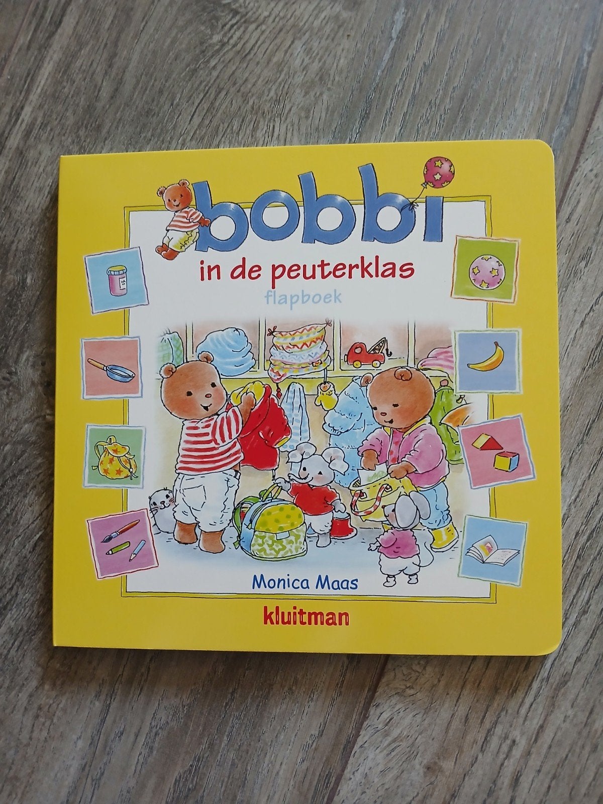 Bobbi in de peuterklas, kartonnen flapboek nieuw!, Ophalen of Verzenden, Nieuw