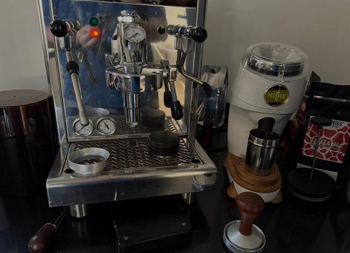 Foto 4 van Niche Zero koffiemolen wit. Espresso & filter