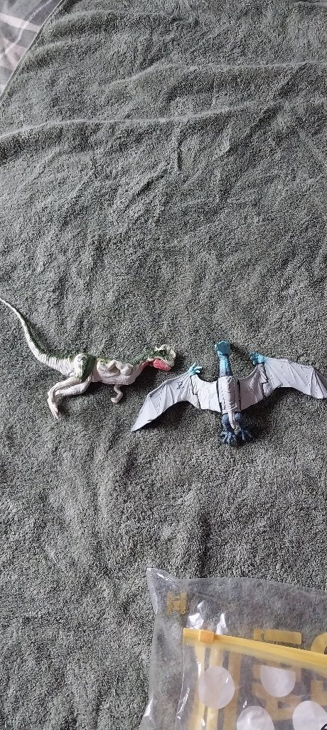 Set van 2 originele Jurassic Park figuren, Ophalen of Verzenden, Gebruikt