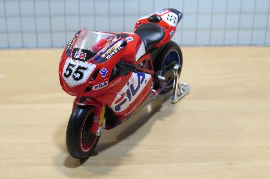 Regis Laconi #55 Ducati 999 2004 1:18 los, Maisto, May Cheong Group France S.A.S., Nieuw, Ophalen of Verzenden