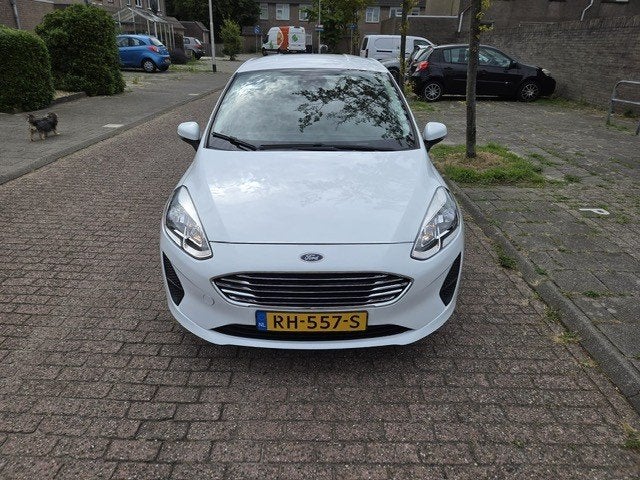 Ford Fiësta 1.1 85pk 5dr 2017 Wit, Auto's, Stof, Origineel Nederlands, Particulier, Onderhoudsboekje