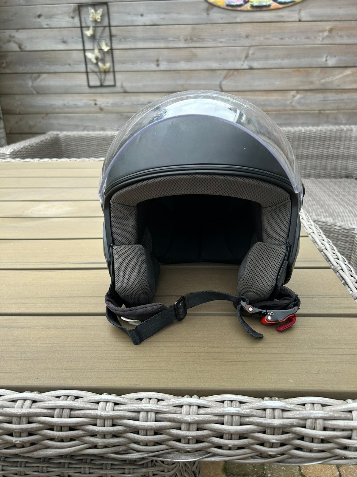 Scooter helm, Fietsen en Brommers, Ophalen, Gebruikt, Small