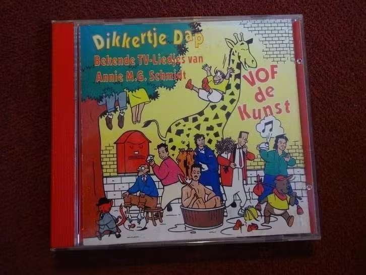 CD VOF De Kunst – Dikkertje Dap & Andere Bekende TV-Liedjes, Gebruikt, Ophalen of Verzenden, Muziek, Album