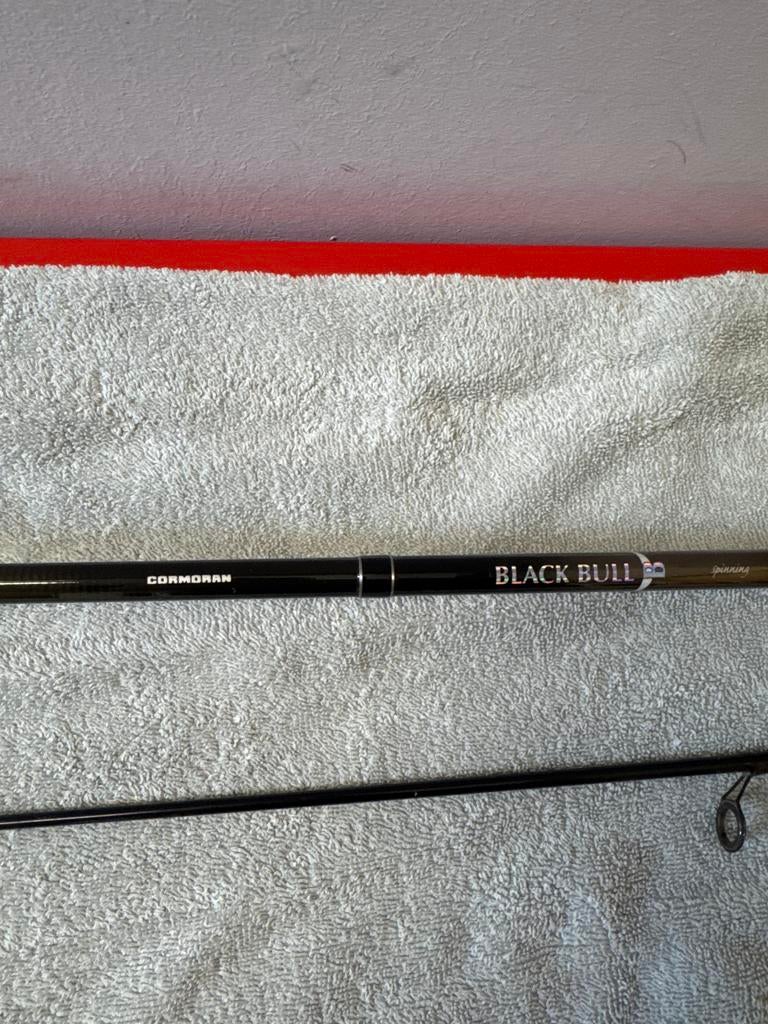 Cormoran Black Bull Zeebaars Hengel 2.40m CW 20-60g, Ophalen of Verzenden, Gebruikt, Werphengel