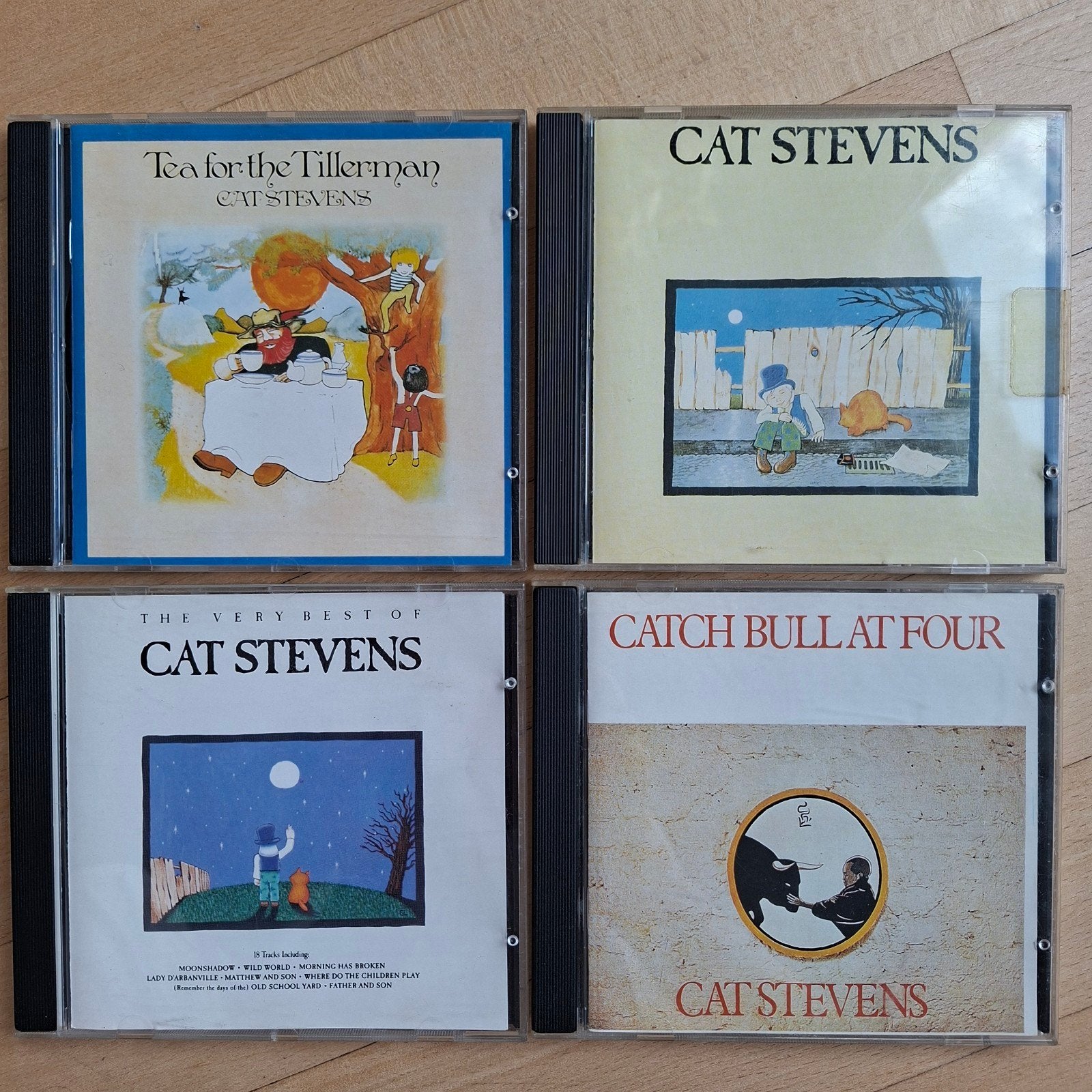 Cat Stevens CD's: Tea for the Tillerman, The Very Best Of, Gebruikt, Ophalen of Verzenden, Singer-songwriter, Inclusief doosje