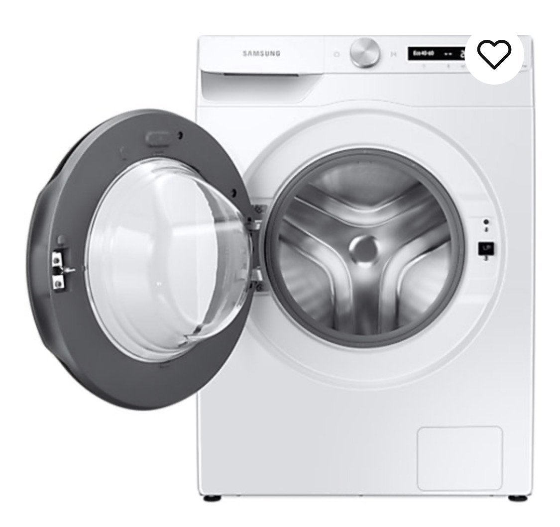 Samsung Ecobubble wasmachine. WW90T534AAW, Witgoed en Apparatuur, Ophalen, 1200 tot 1600 toeren, 8 tot 10 kg, Zo goed als nieuw