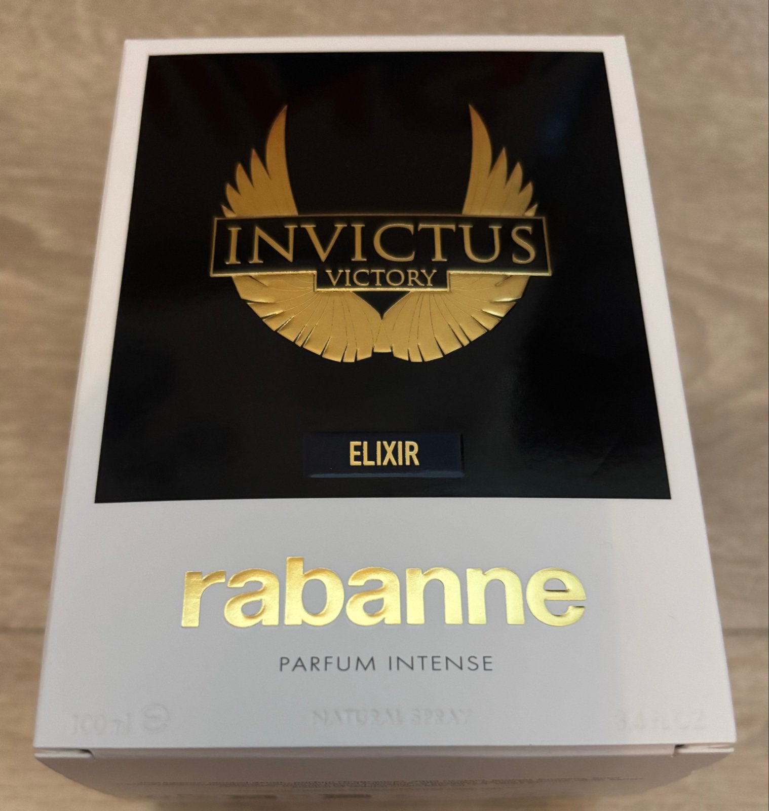 Invictus Victory Elixir Rabanne Parfum Intense 100ml, Ophalen of Verzenden, Nieuw