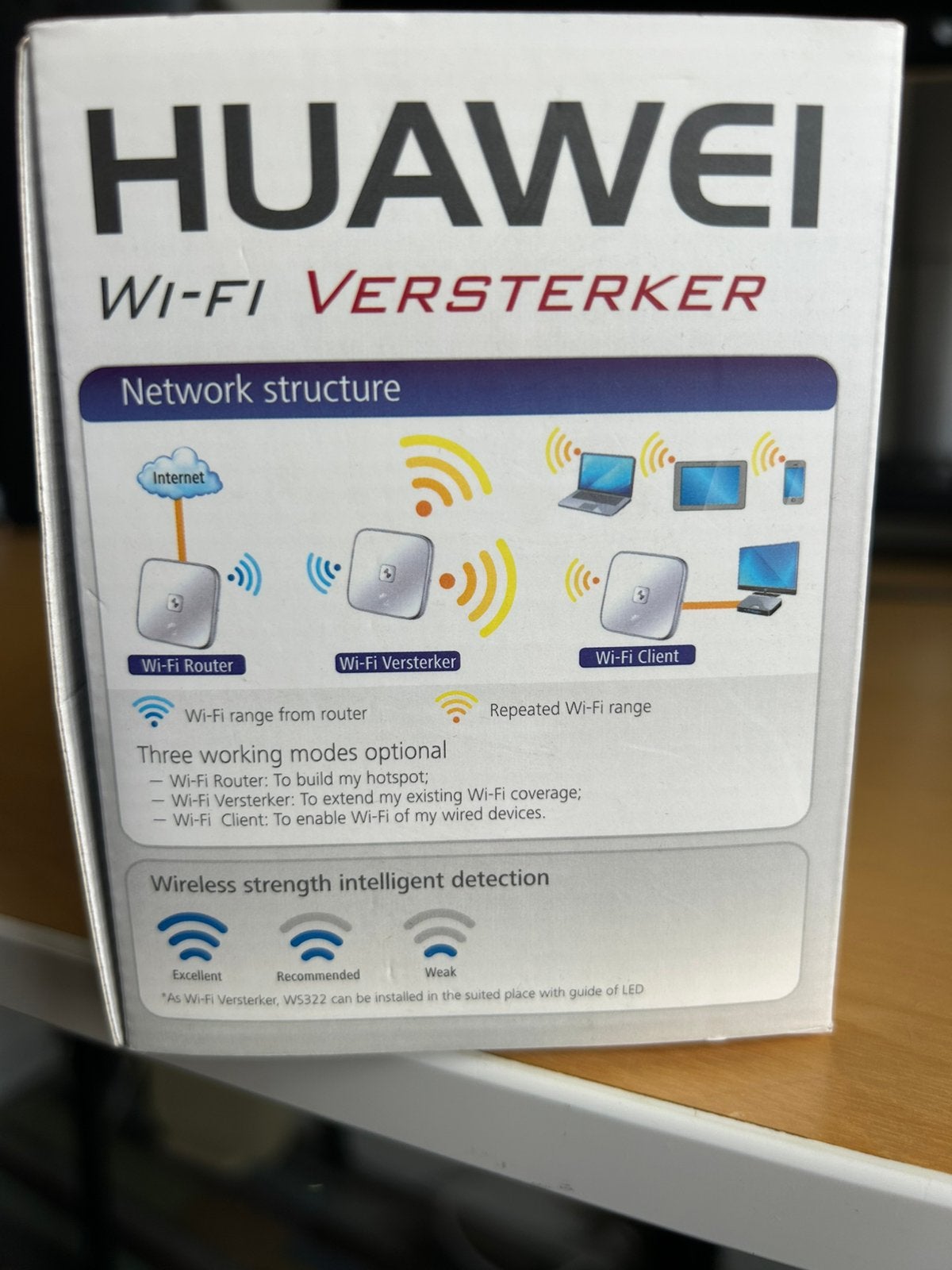 Wifi versterker Huawei WS322, Ophalen of Verzenden, Nieuw