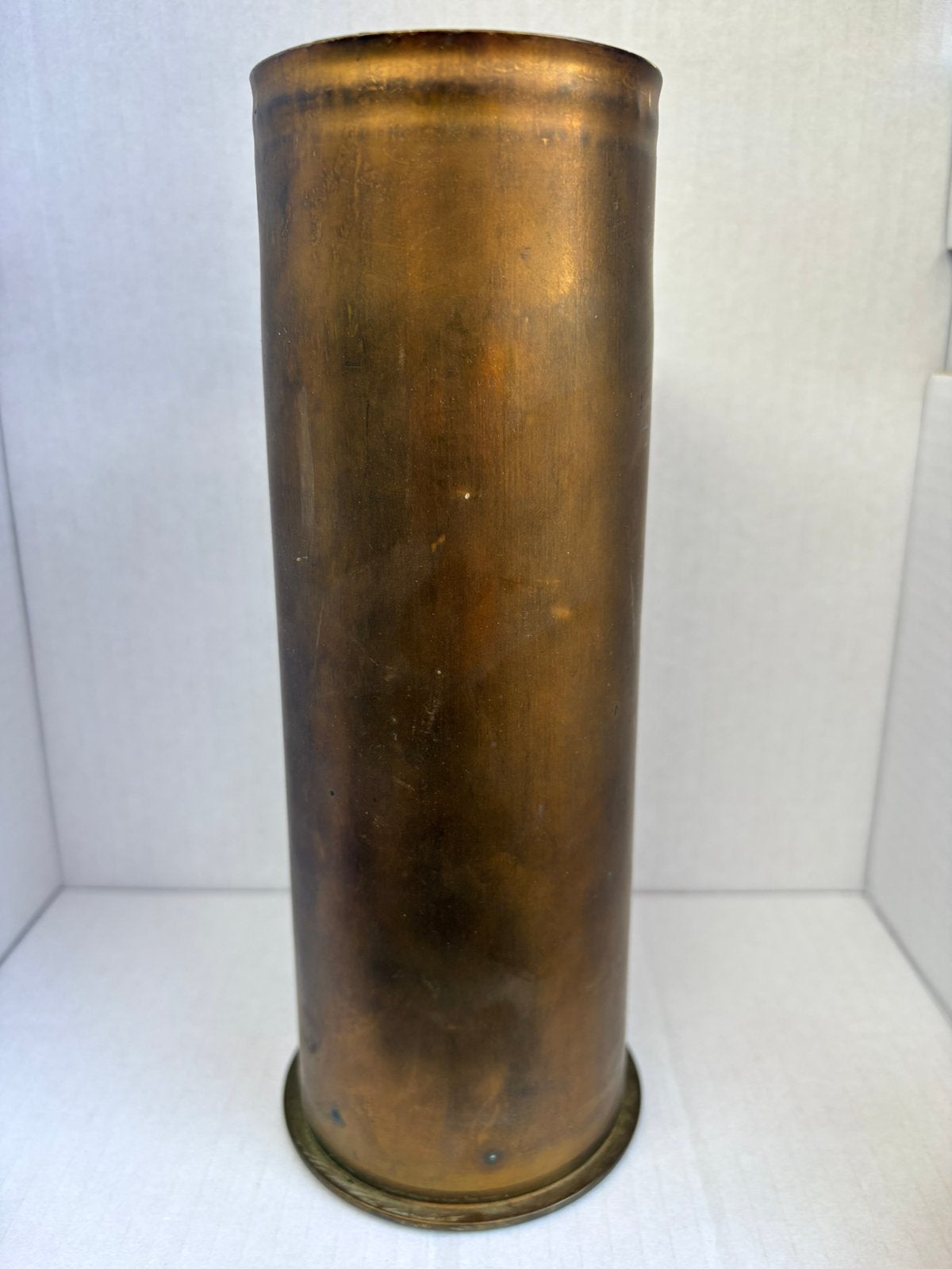 messing artilleriegranaathuls 1eWO 1917, Ophalen
