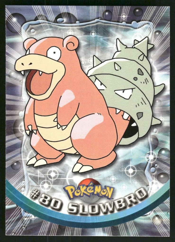 Slowbro 80/144 - Topps Series 2 (NM), Verzenden, Gebruikt