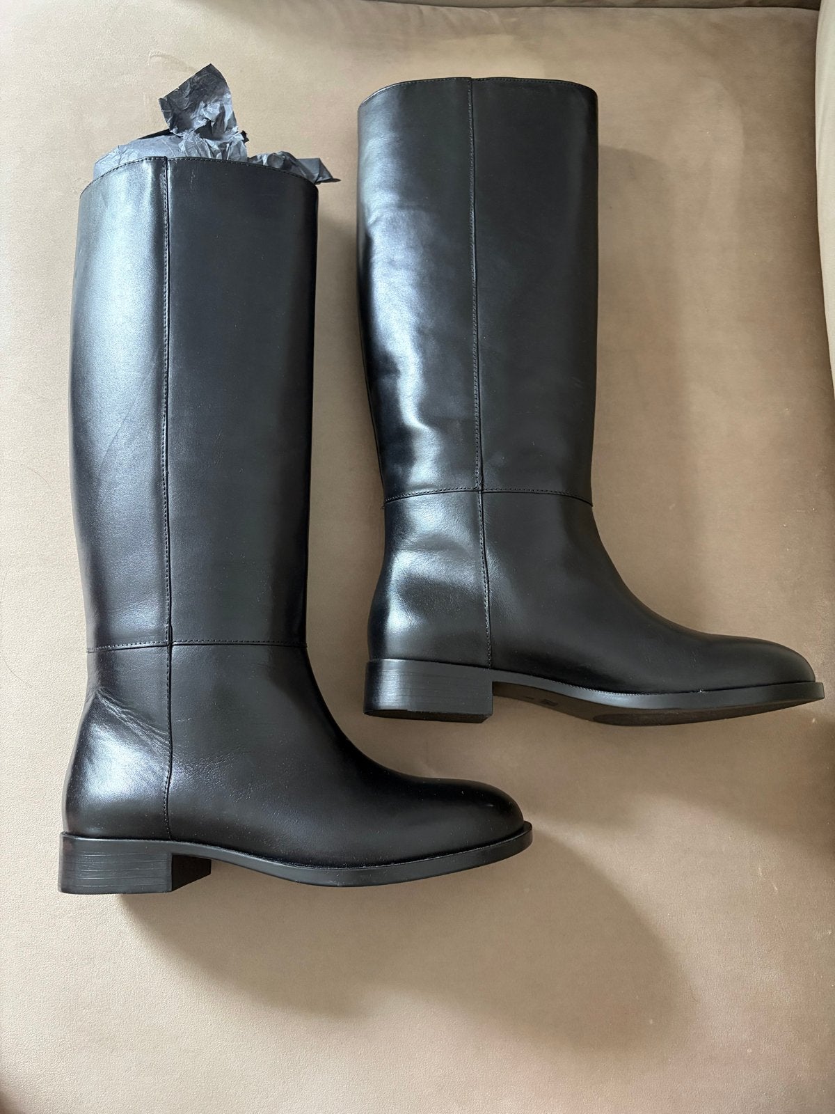 Zara hoge dames laarzen maat 39 nieuw ongedragen, Ophalen of Verzenden, Nieuw, Zwart, Hoge laarzen