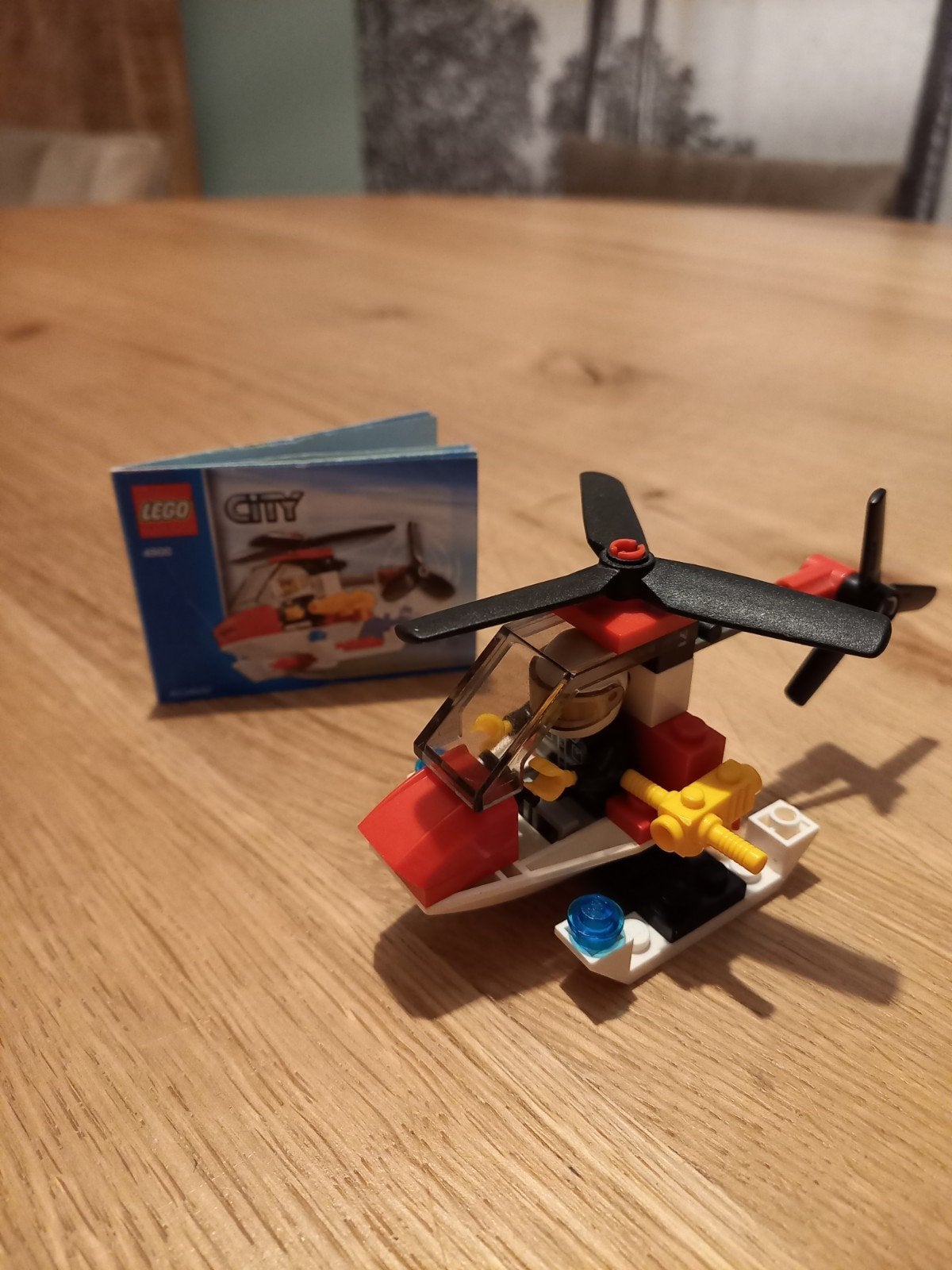 Lego city 4900 helikopter, Lego, Ophalen of Verzenden, Complete set, City
