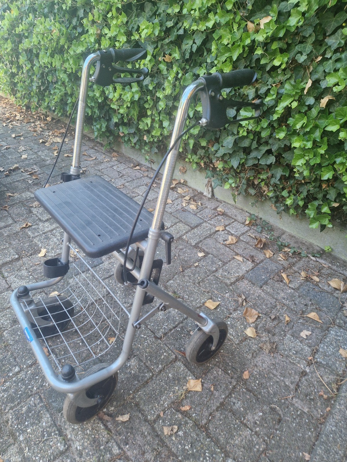 rollator. Ziet er goed uit. Ook de remmen functioneren goed, Diversen, Ophalen