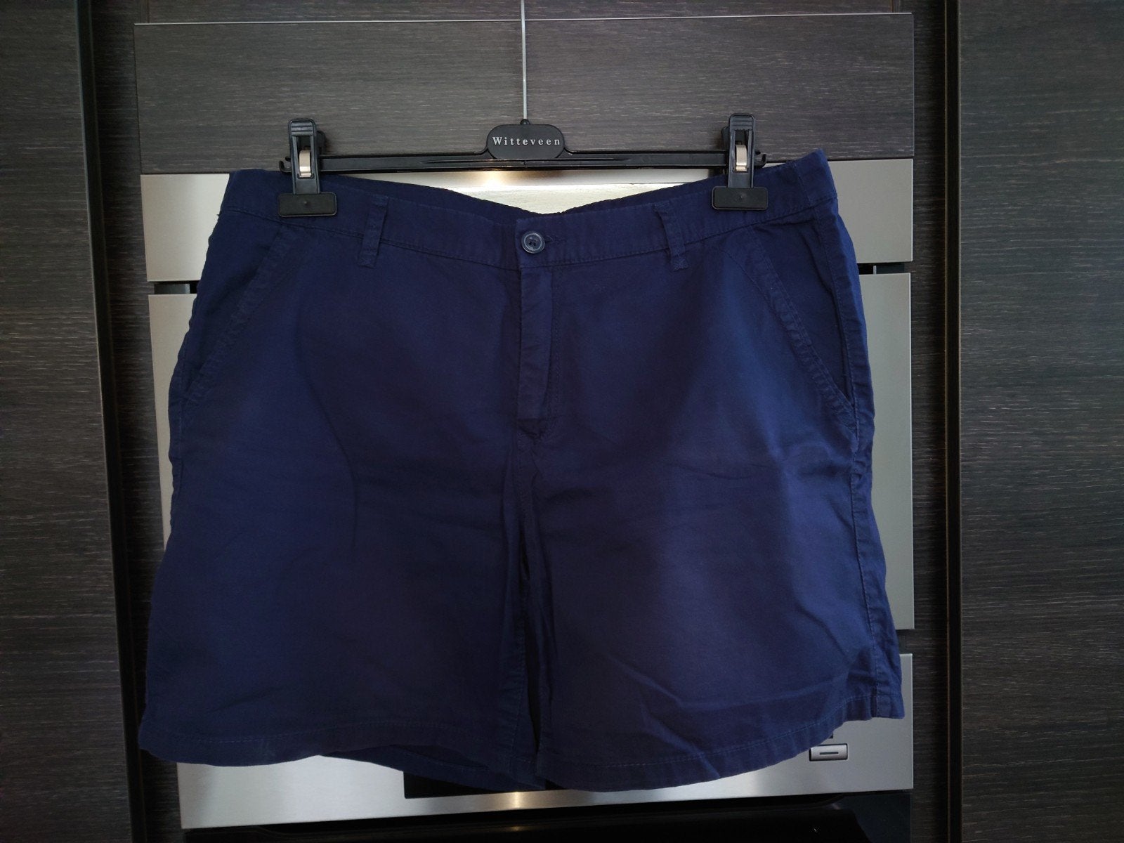 Dames C&A Jessica korte chino broek, blauw, maat 44, Kort, Blauw, Maat 42/44 (L), Nieuw