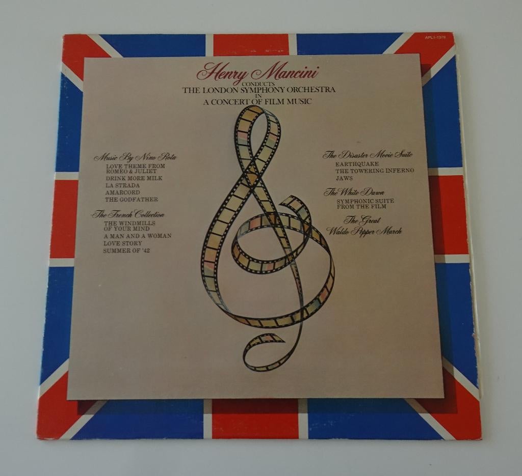 Henry Mancini - In A Concert Of Film Music uit 1976, Cd's en Dvd's, Vinyl | Filmmuziek en Soundtracks, Ophalen, Zo goed als nieuw