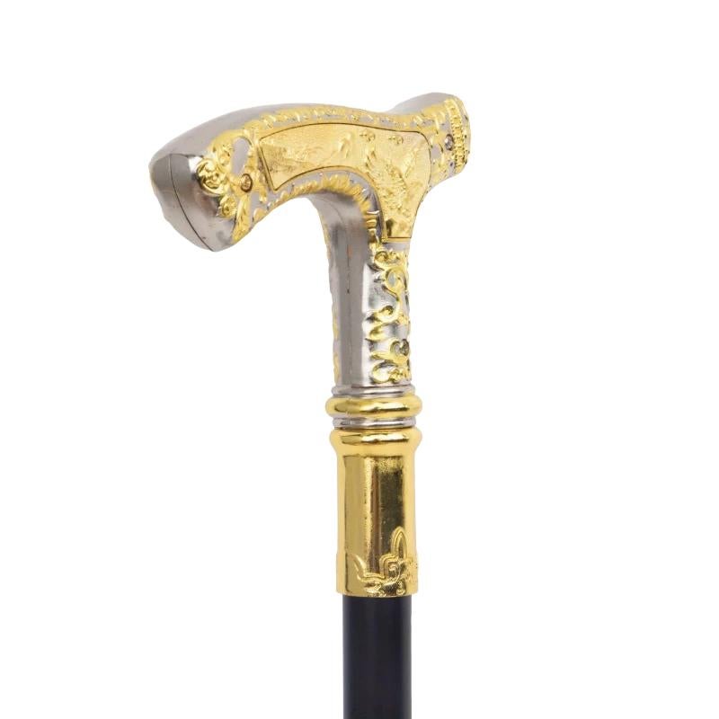 Luxe Wandelstok "Gouden Arend", 6717LN, Nieuw, Loophulp@outlook.com, Verzenden