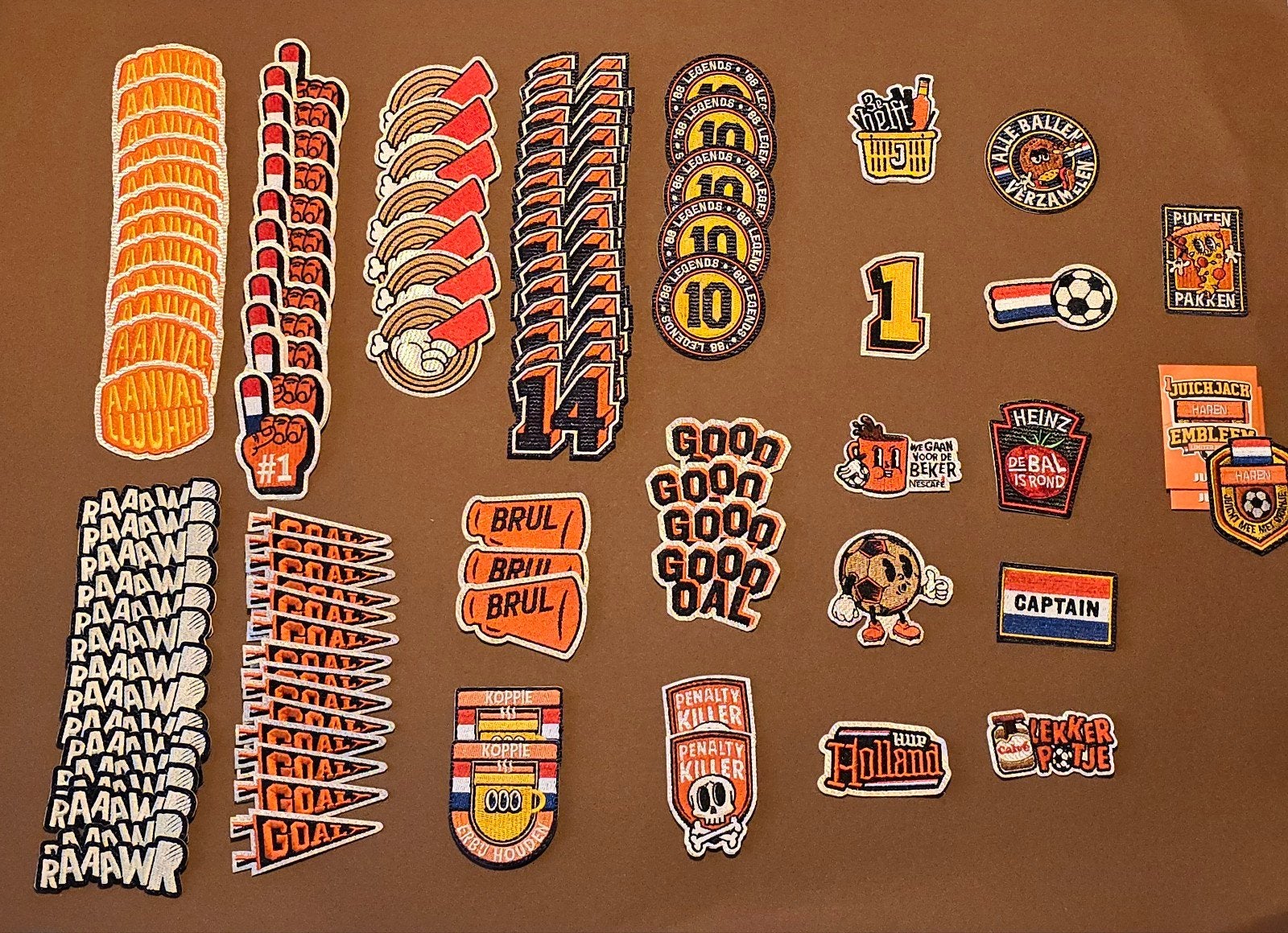 Juich Jack Emblemen Jumbo, Verzenden, Zegels, Bonnen of Punten
