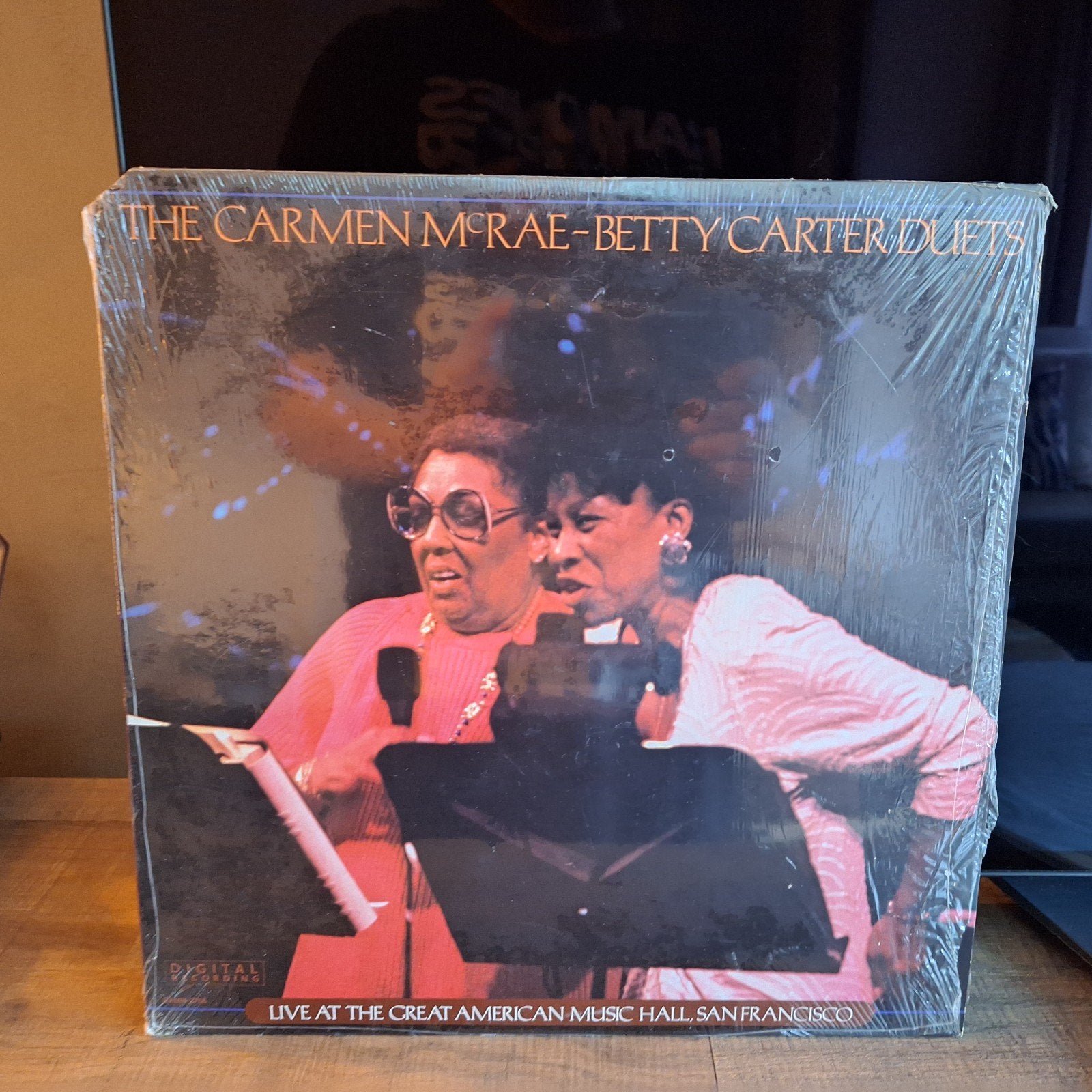 The carmen mc rae. Betty carter duets, Gebruikt, 1980 tot heden, Ophalen of Verzenden, 12 inch