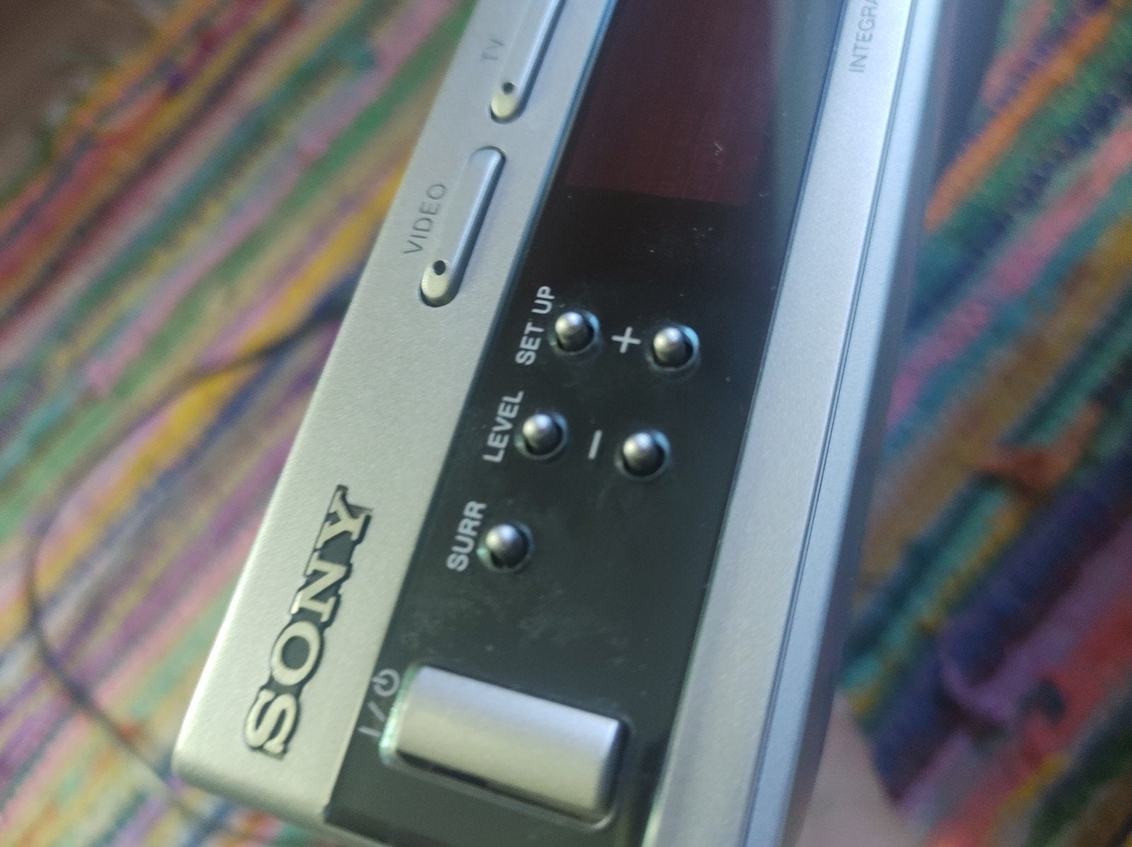 Sony TA-VE215 Geïntegreerde Versterker - 5.1 Kanaals, Gebruikt, Ophalen of Verzenden, Sony, Minder dan 60 watt