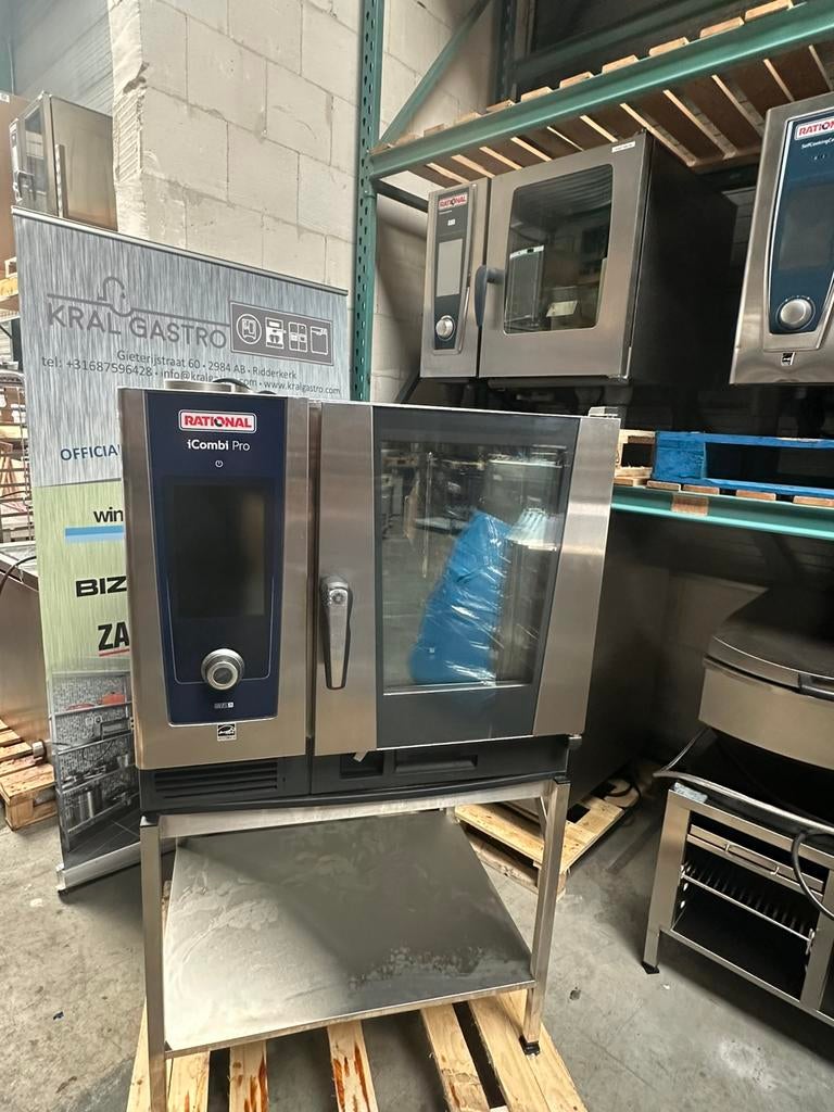 Rational Icombi Pro61E Combi Steamer Elektrisch NIEUWSTAAT, Ophalen, Ovens, Magnetrons en Steamers